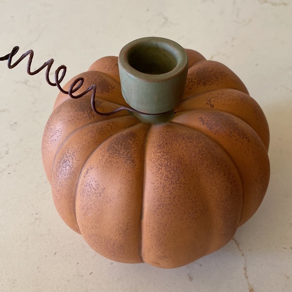 Pumkin candle holders - Picture 3 of 7